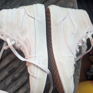 Vans Kids Off-White High-Top Sneakers